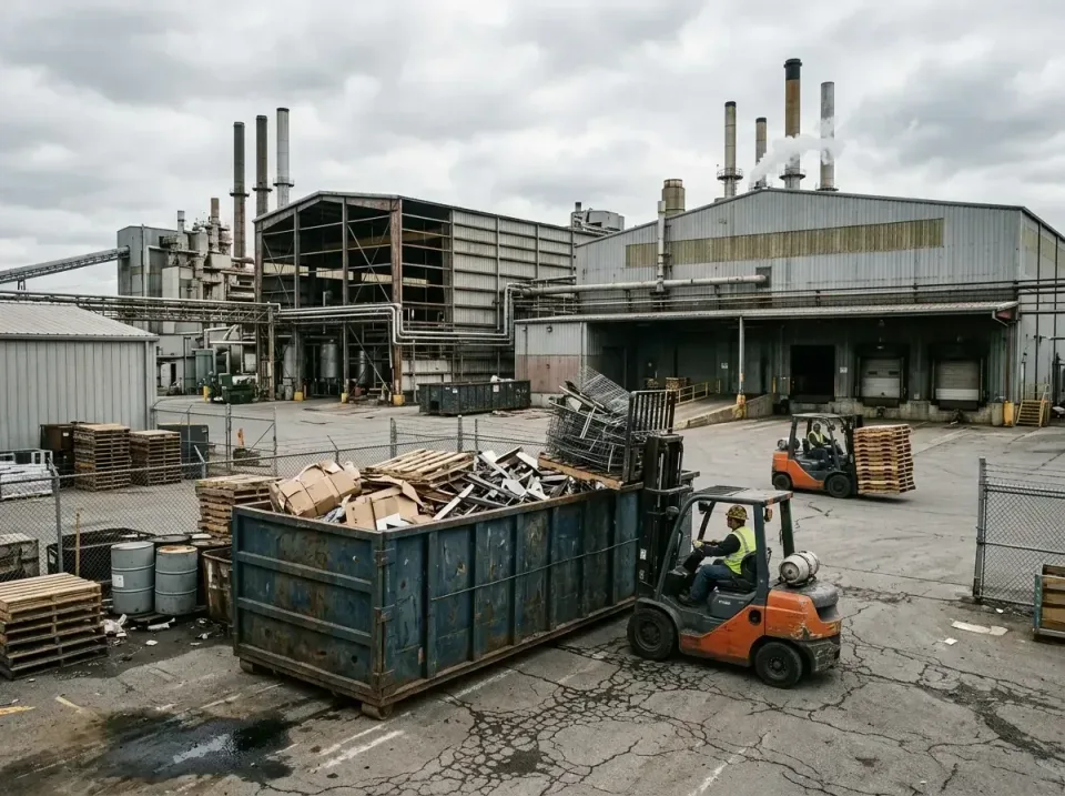 industrial-factory-scrap-conta-003 — frequently asked questions, Cheap Roll-off Dumpster Rentals in Everett, PA